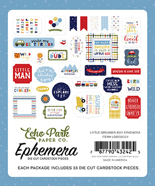 Little Dreamer Boy Ephemera