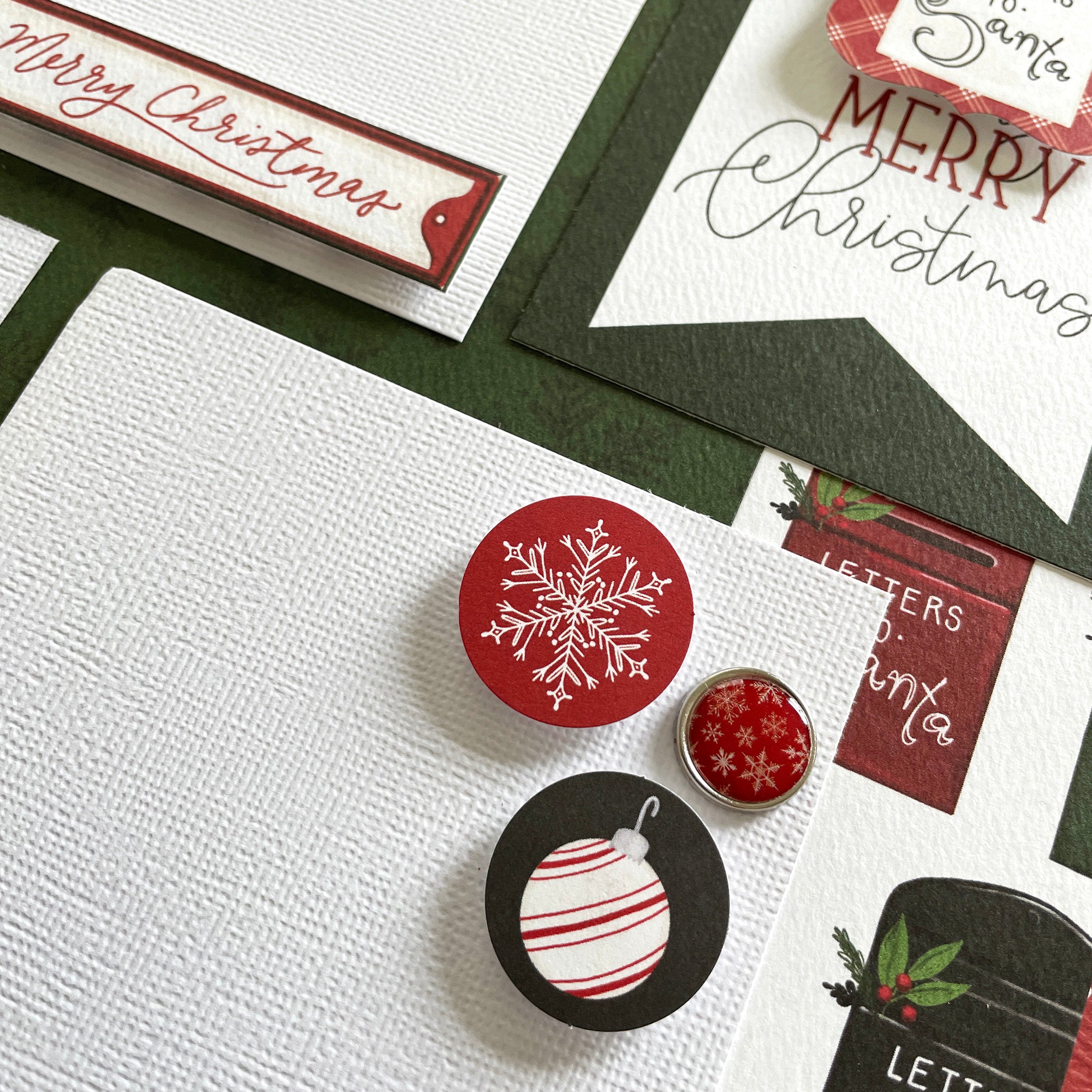 Home for Christmas Page Kit Digital Tutorial
