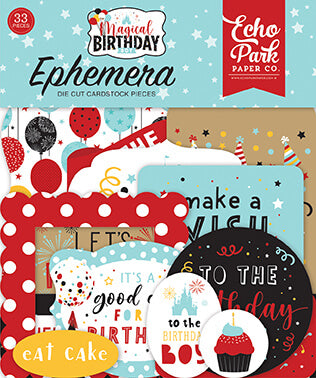 Magical Birthday Boy Ephemera