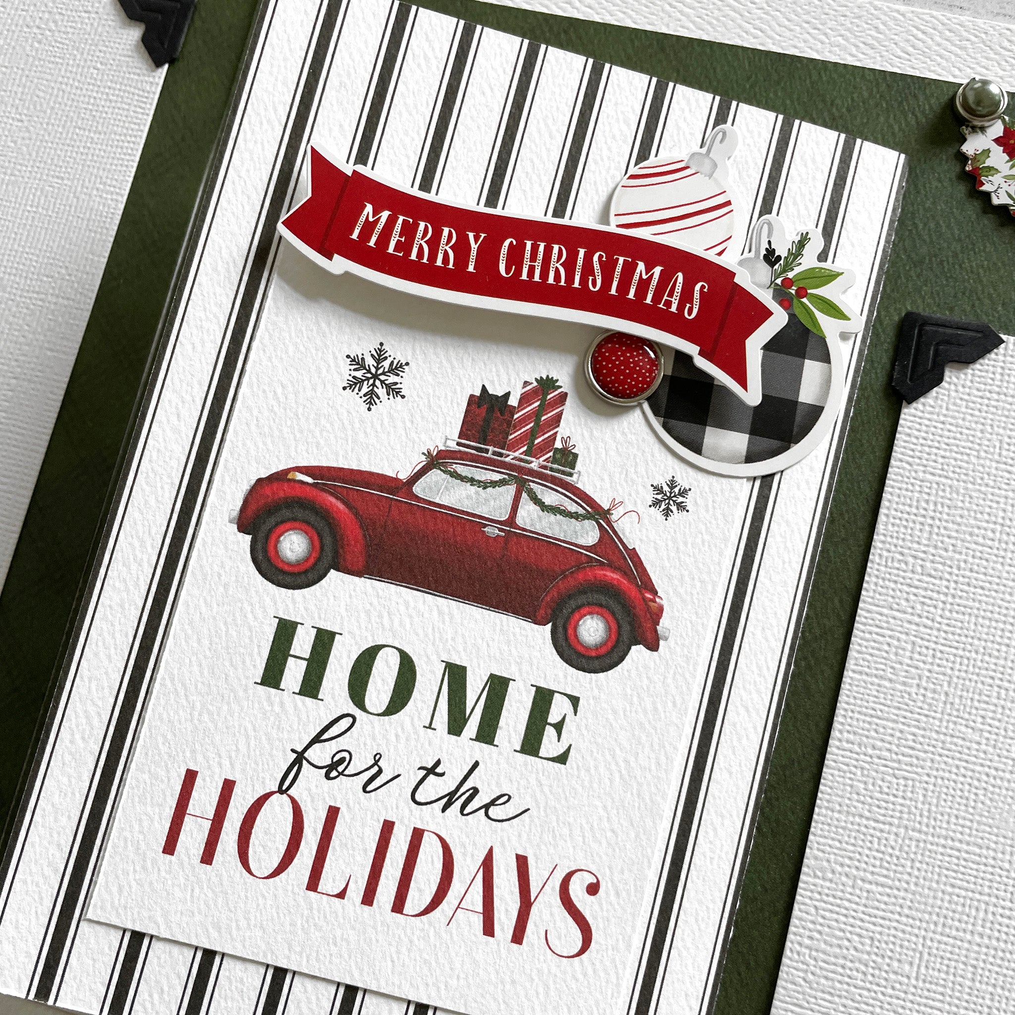 Home for Christmas Page Kit Digital Tutorial