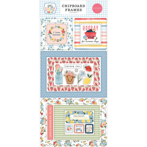 Summer Collection - Chipboard Frames