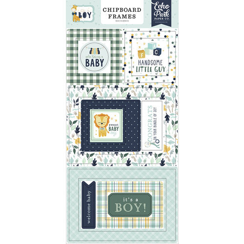 It's A Boy Collection - Chipboard Frames