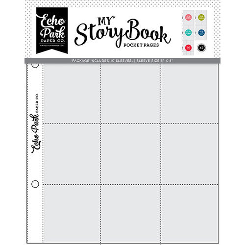 My StoryBook - 6 x 8 Pocket Page - Combo Pack - 10 Pack