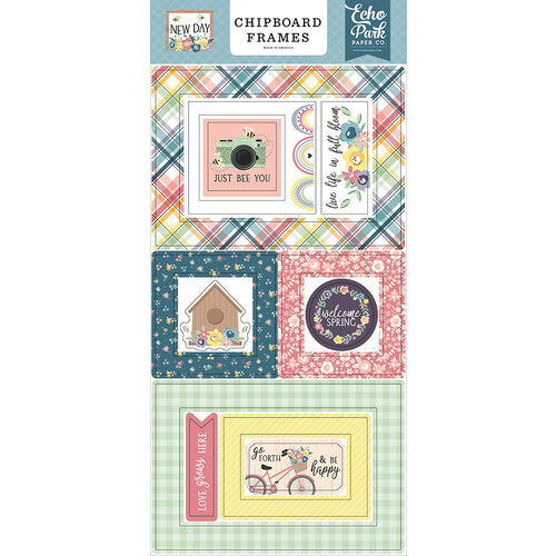 New Day Collection - Chipboard Frames