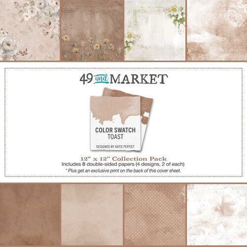 Color Swatch Toast Collection - 12x12 Collection Pack