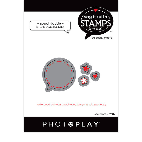 Say It With Stamps Collection - Dies - Speech Bubbles
