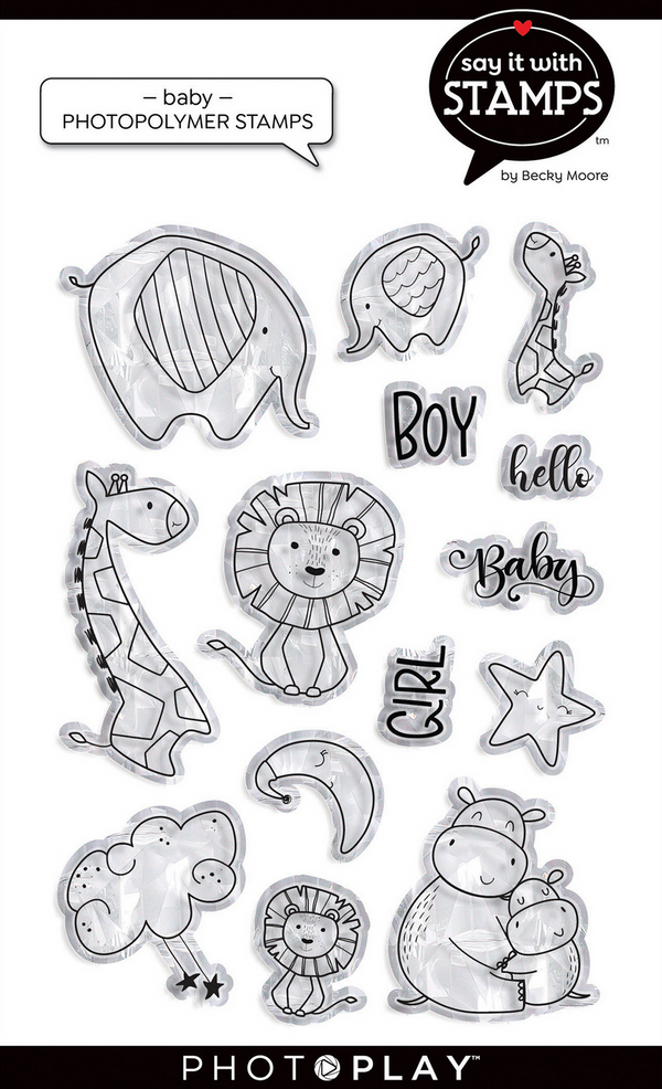 Baby Hugs & Kisses Stamps  Say It With Stamps Collection