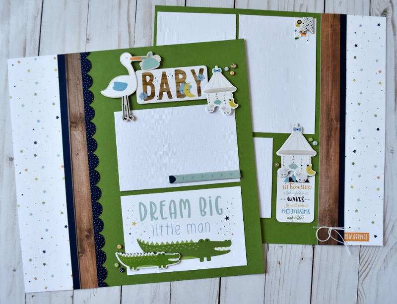 Baby Boy Page Kit - Digital Tutorial
