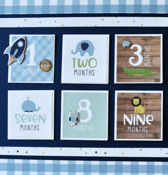 Baby Boy Page Kit - Digital Tutorial