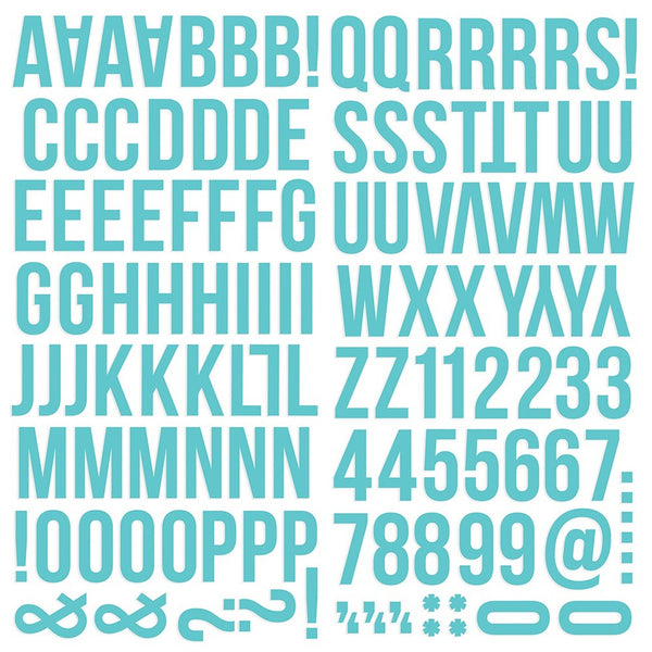 Alphabet Foam Stickers