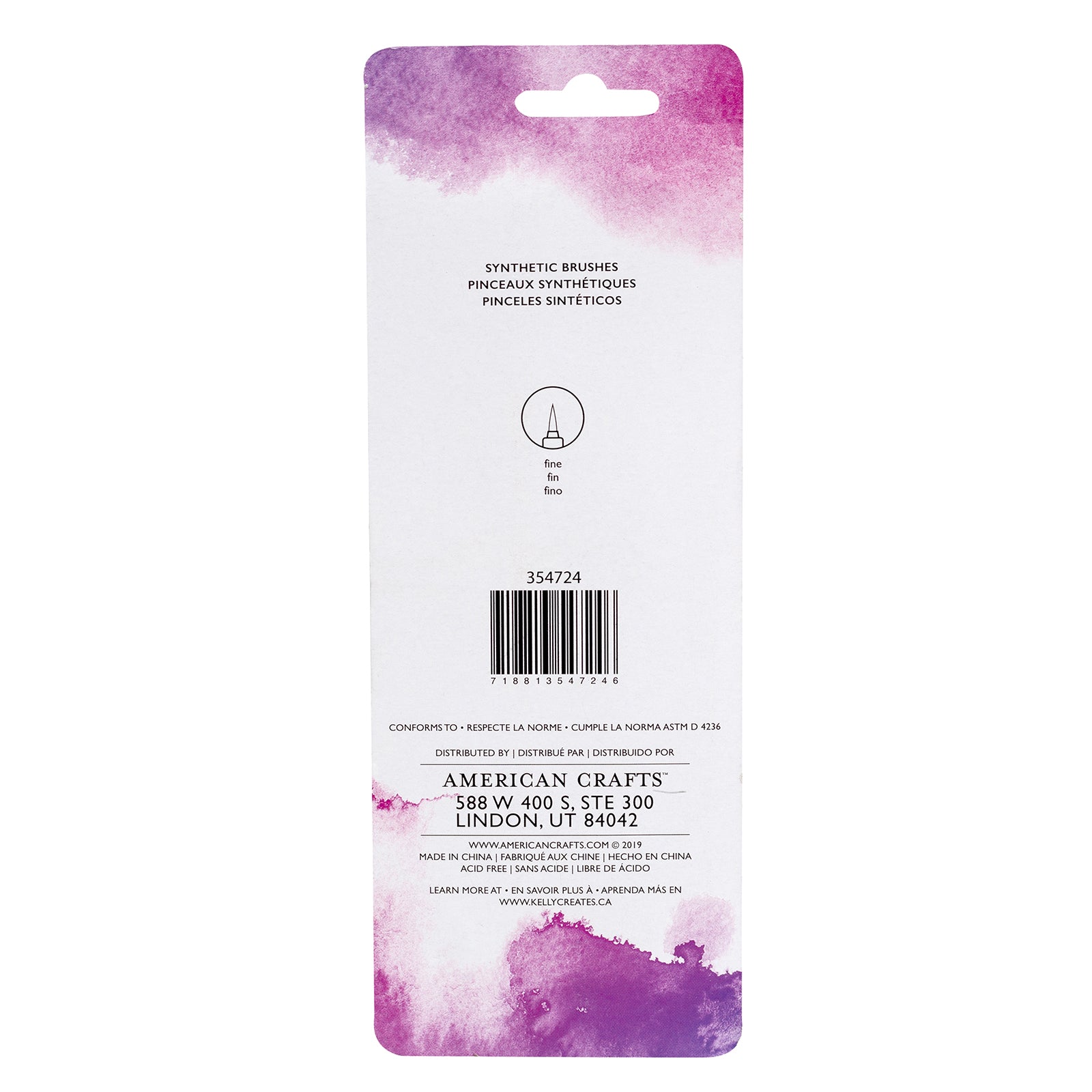 Lettering Water Brush - Black