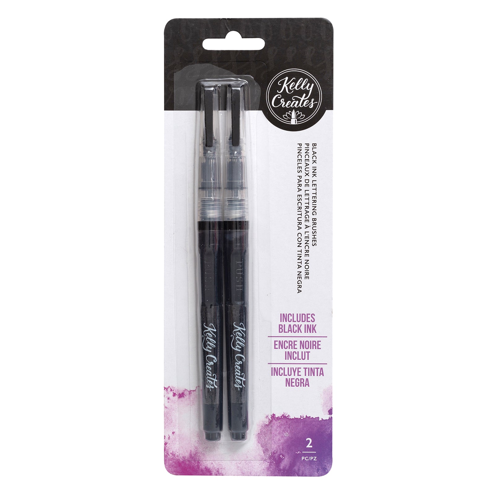 Lettering Water Brush - Black