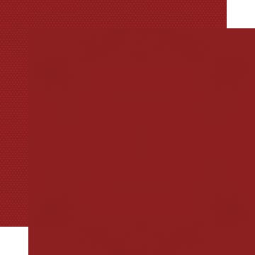 Color Vibe 12x12 Textured Cardstock - Cranberry