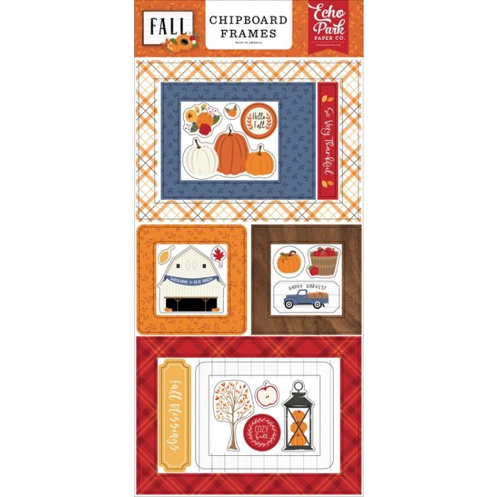 Fall Chipboard Frames