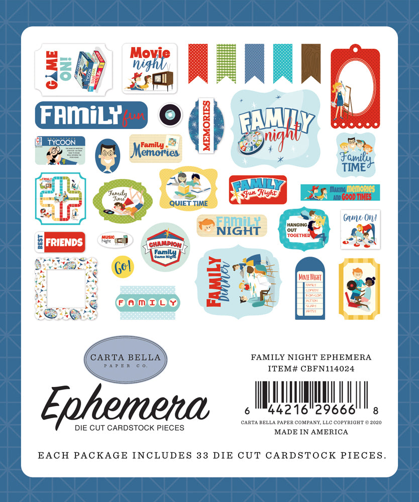 Family Night Ephemera