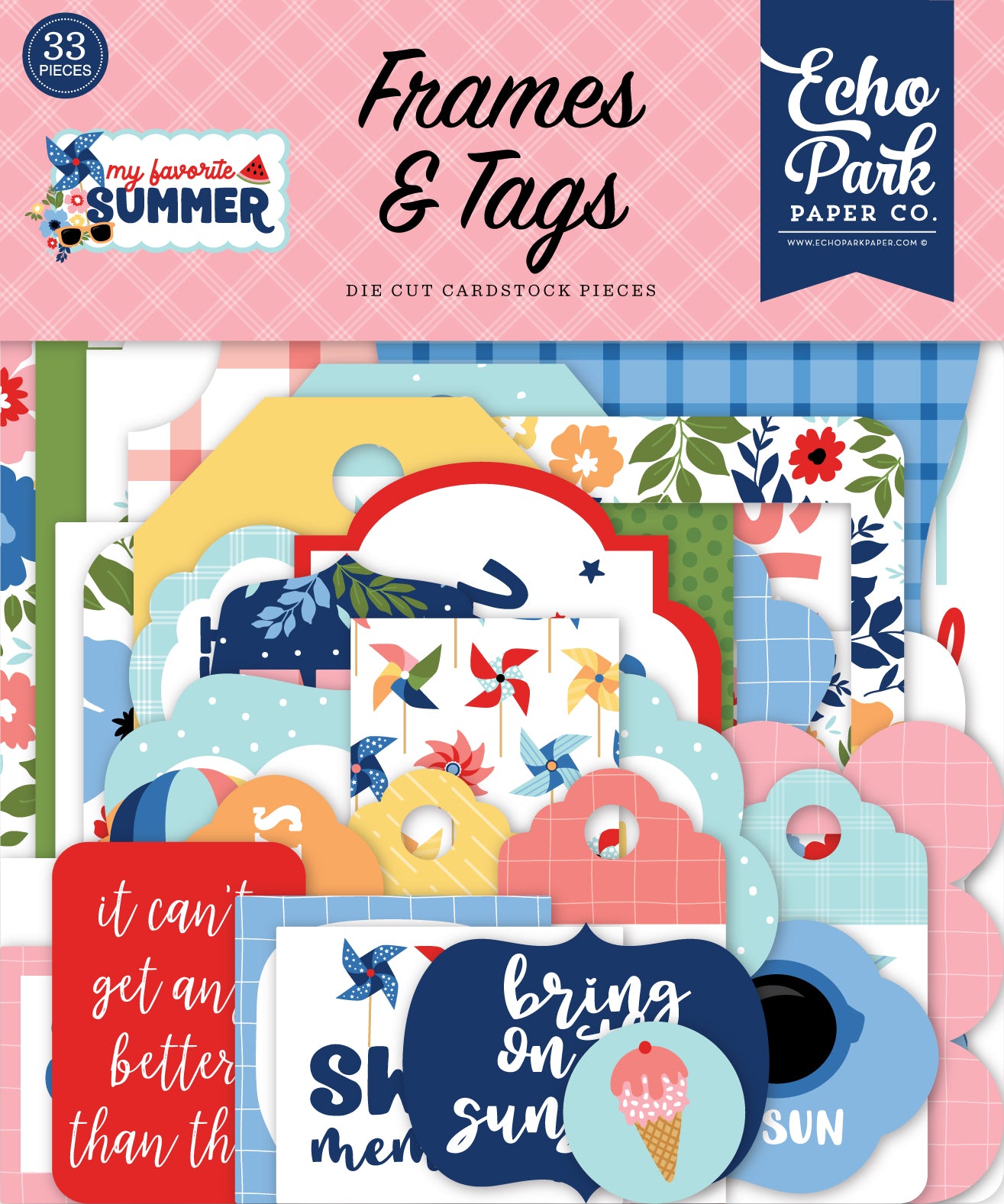 My Favorite Summer Frames & Tags