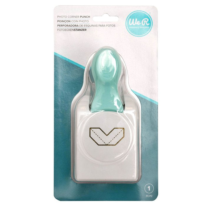 We R Memory Keepers - Photo Corner 1 Inch Embossing Punch