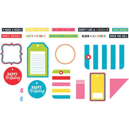 Fancy Pants Designs - Cake Smash Collection - Embellishments - Tags