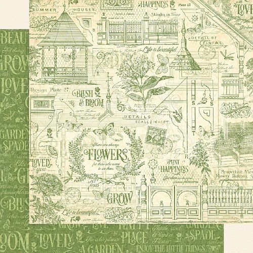 Bloom Collection Double-Sided Cardstock - Plant Happiness