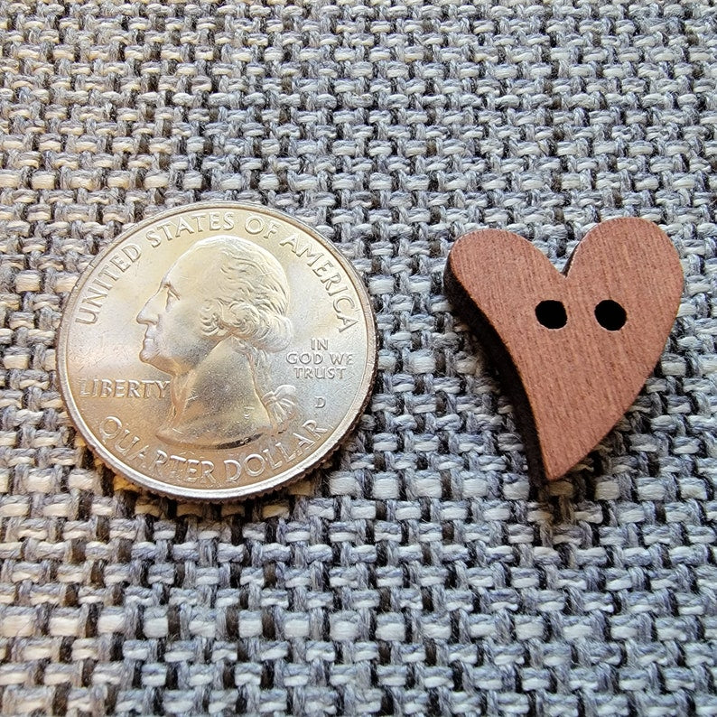 Heart Shaped Buttons