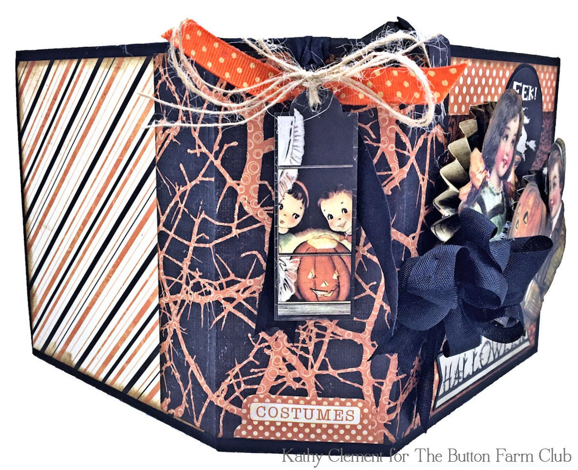 Nightfall Mini Album by Kathy Clement - Digital Tutorial