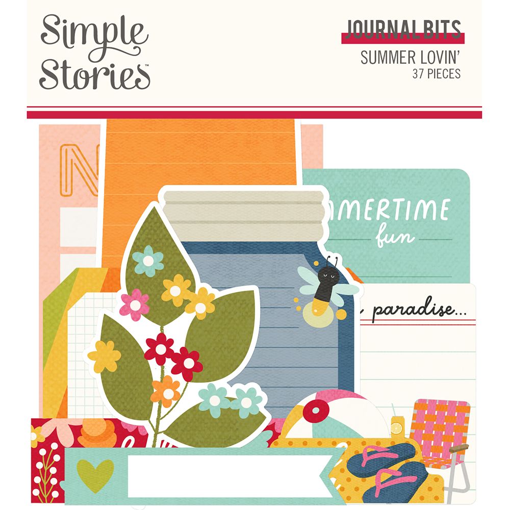 Summer Lovin Journal Bits