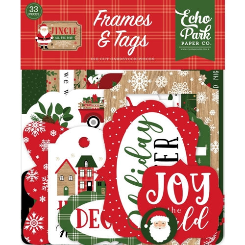 Jingle All The Way Frames & Tags