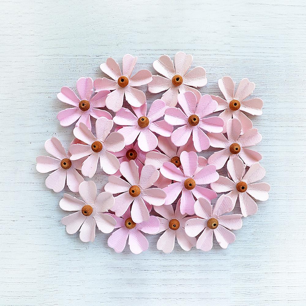 Beaded Fancies Pearl Pink 18Pc