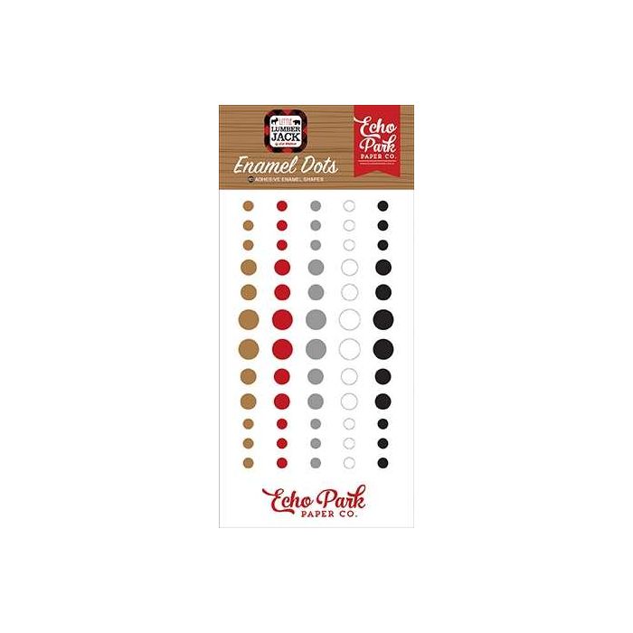 Little Lumberjack Enamel Dots