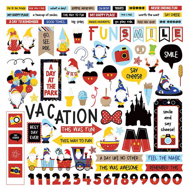 Tulla and Norbert's Magical Vacation Collection Kit by PhotoPlay Paper
