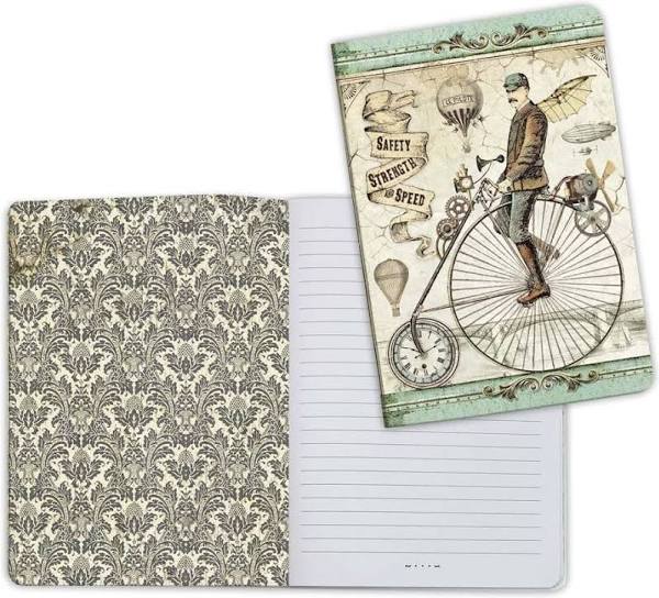 Voyages Fantastiques Bicycle Notebook A5