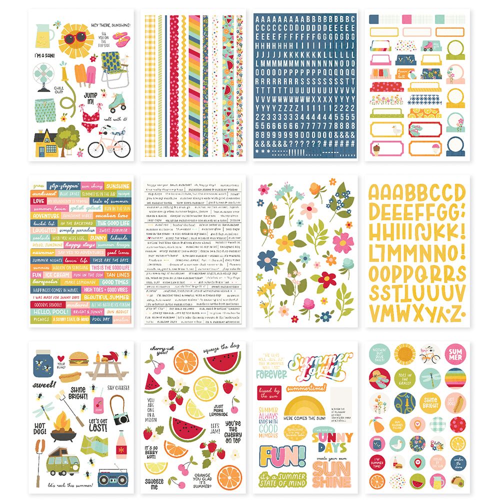 Summer Lovin Sticker Book