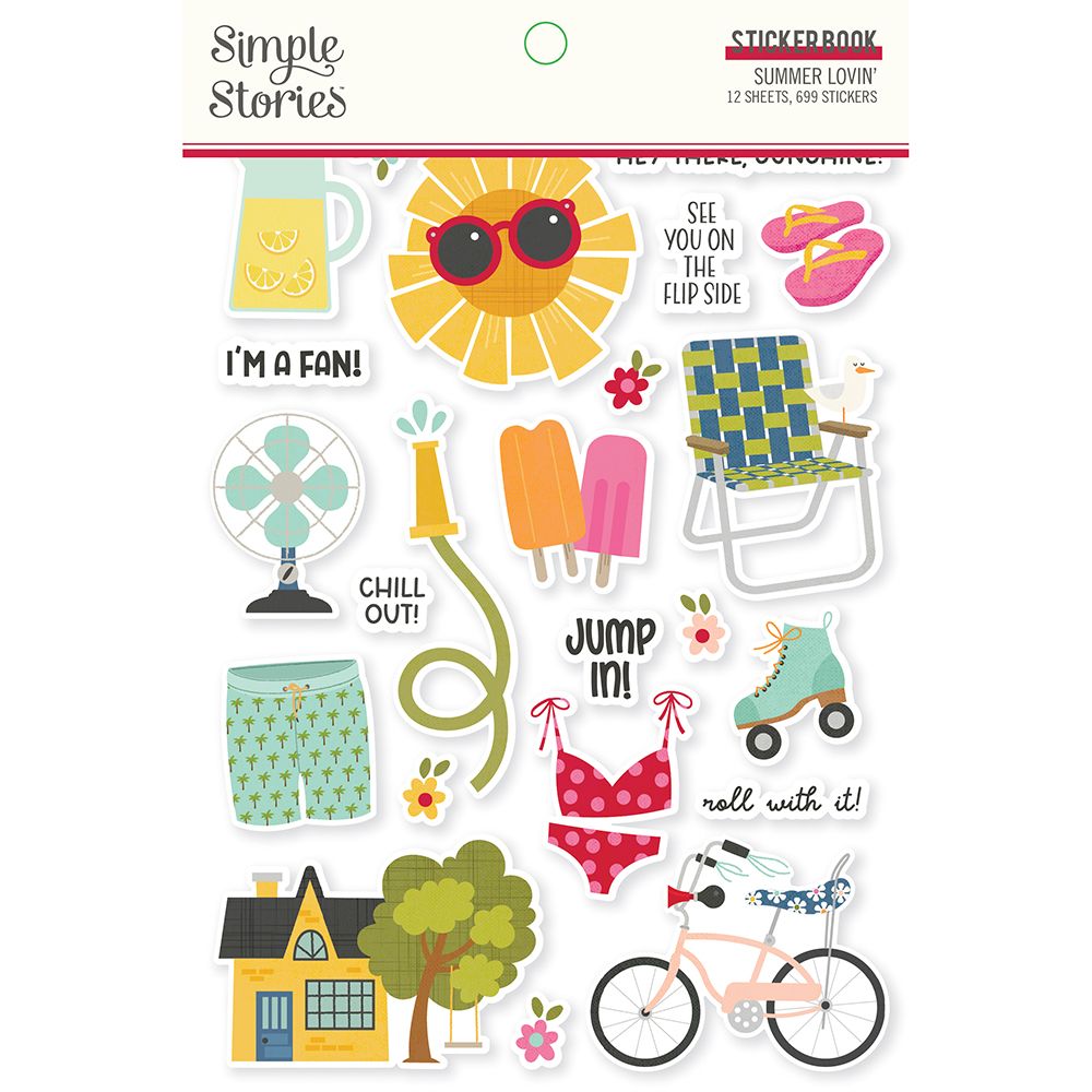 Summer Lovin Sticker Book