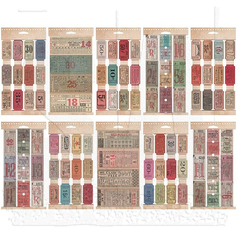 Idea-Ology Ticker Book Stickers