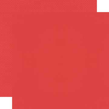 Color Vibe 12x12 Textured Cardstock - Tomato
