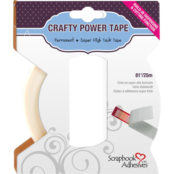 Scrapbook Adhesives Crafty Power Tape W/Dispenser