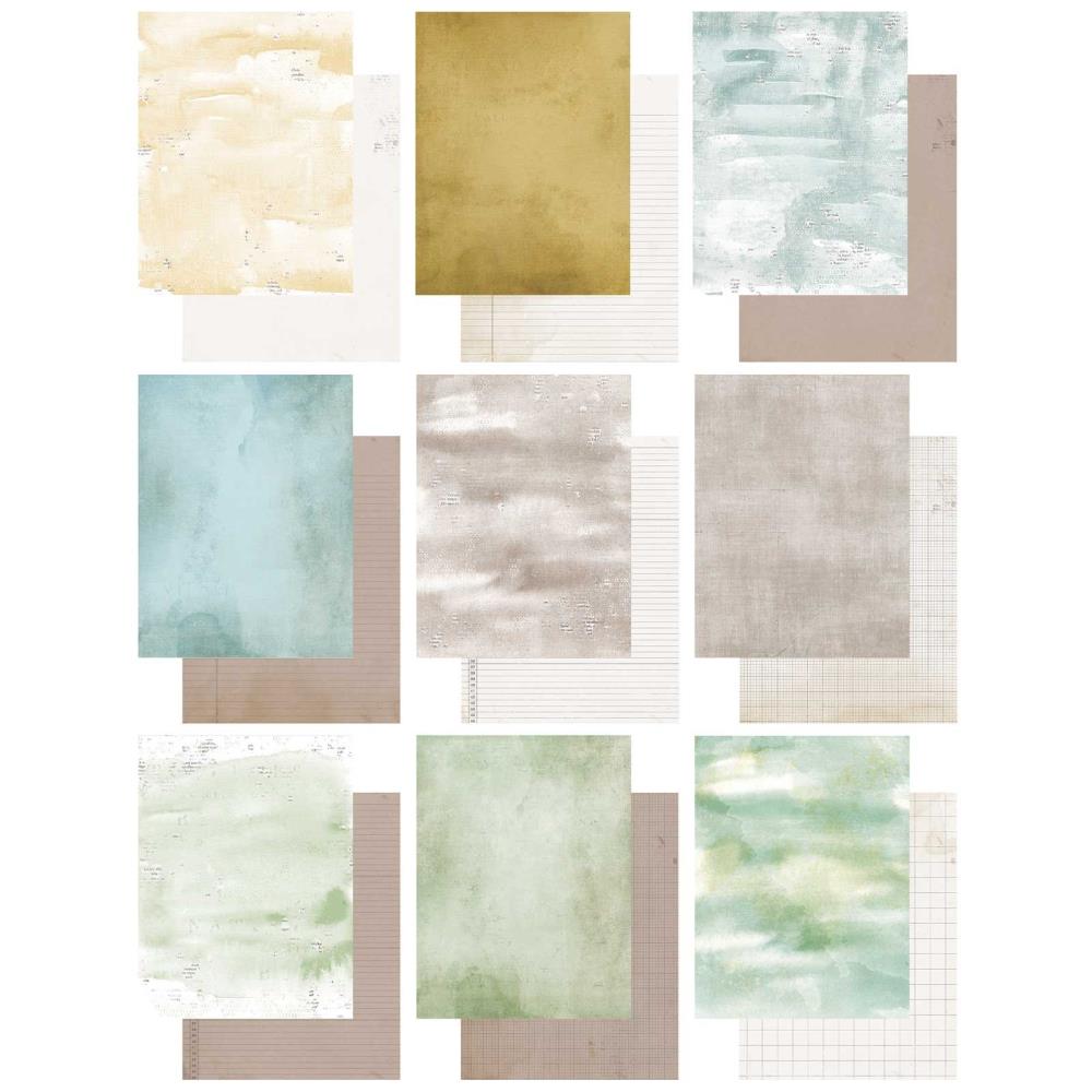 Nature Study Collection - Ledgers & Solids 6x8 Paper Pack