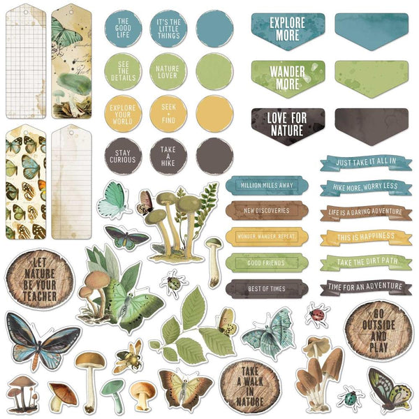 Nature Study Collection - Chipboard Set