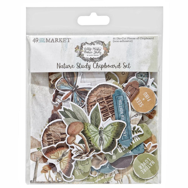 Nature Study Collection - Chipboard Set
