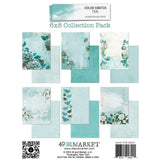 Color Swatch Teal Collection Pack 6X8