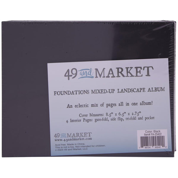 Foundations Mixed Up Collection - Album - Landscape - Black