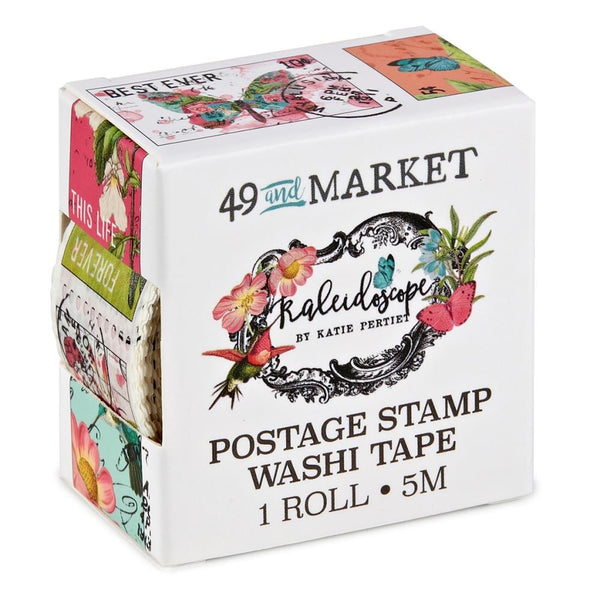 Kaleidoscope Collection - Postage Stamp Washi Tape