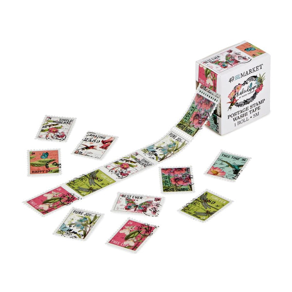 Kaleidoscope Collection - Postage Stamp Washi Tape