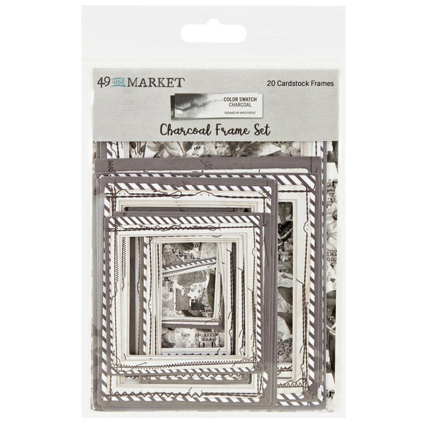 Color Swatch Charcoal Collection - Stitches Frame Set