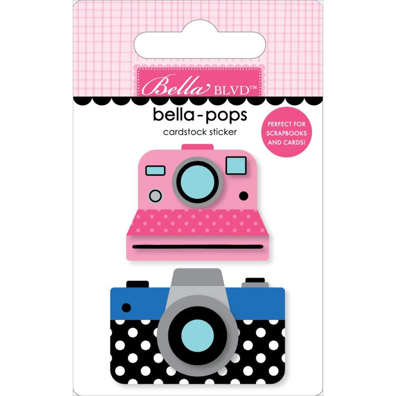 Bella-Pops 3D Stickers - Click Click!