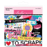 Bella Blvd - Ephemera WORDS - Let's Scrapbook!