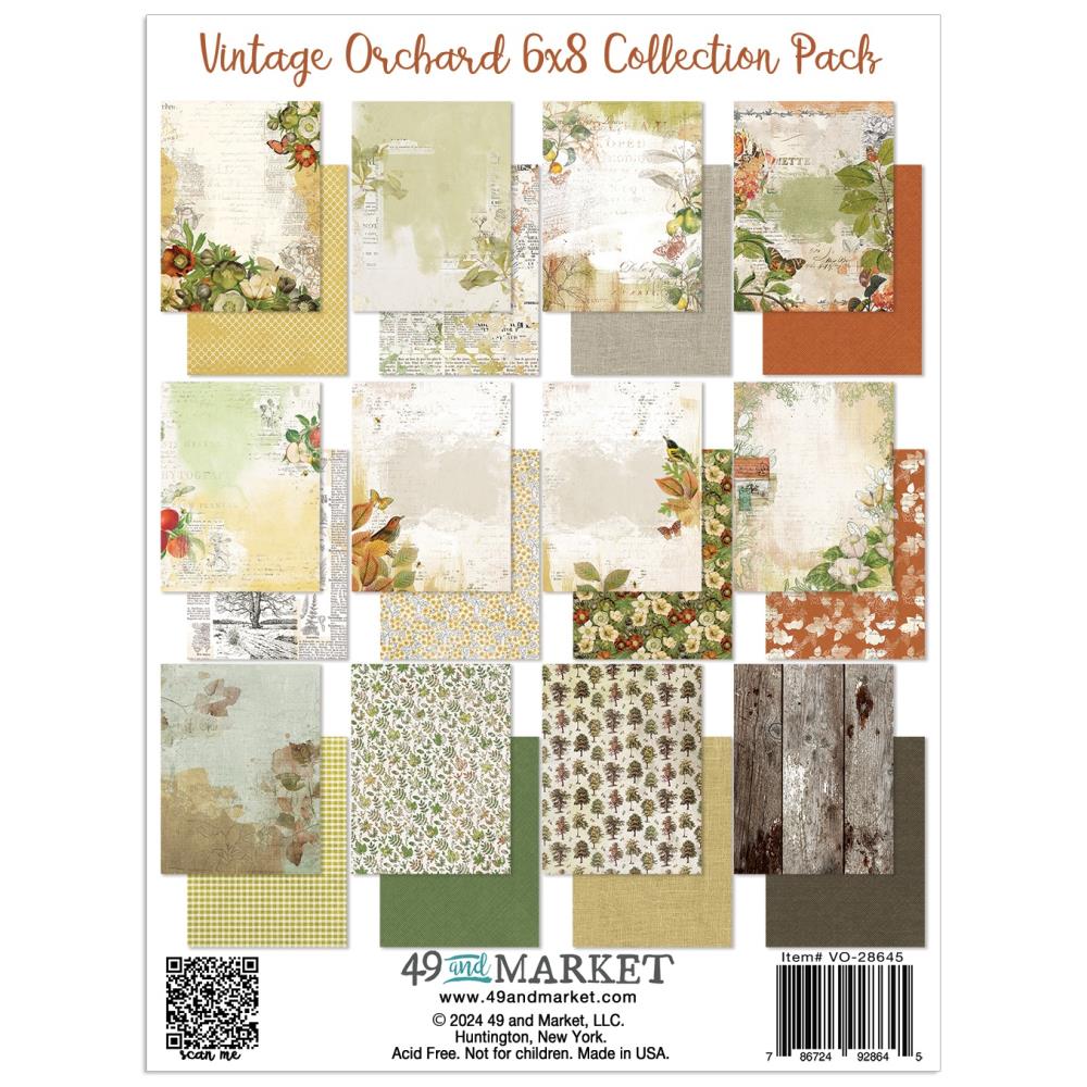 Vintage Orchard - 6x8 Collection Pack