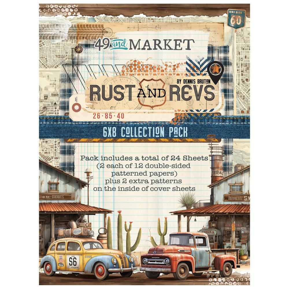 Rust & Revs - 6x8 Paper Collection Pack