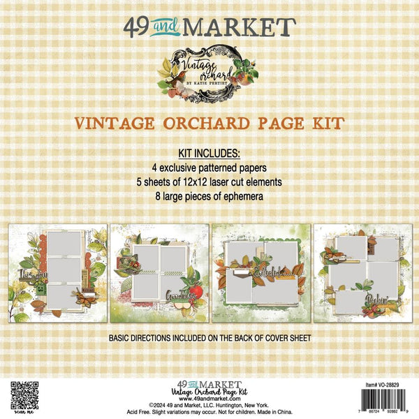 Vintage Orchard - Page Kit