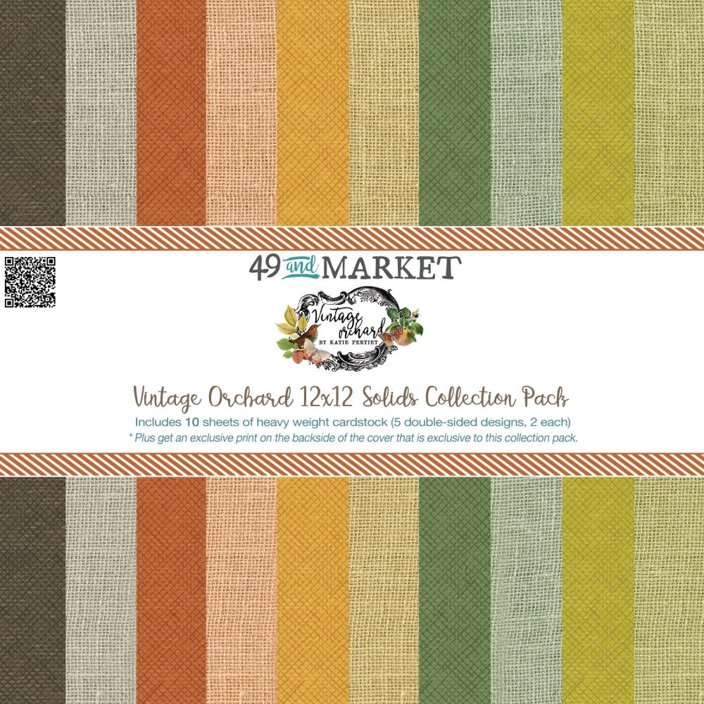 Vintage Orchard - 12x12 Solids Collection Pack